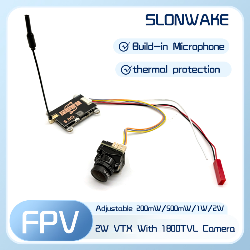 Fpv Drone Receiver - Transmisor VTX SLONWAKE 5.8G 56CH 2W
