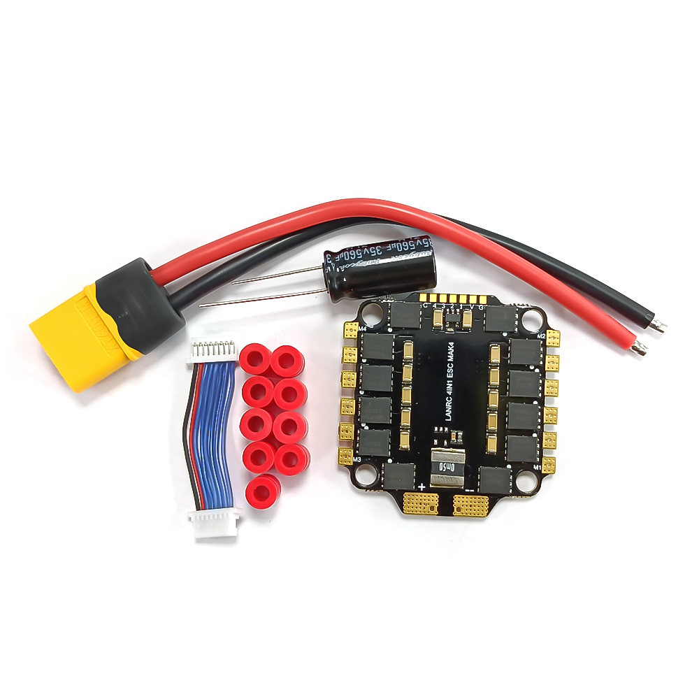 ESC BLHELI_S 45A 60A 4 en 1, E - Fpv Drone Esc reseña y precio