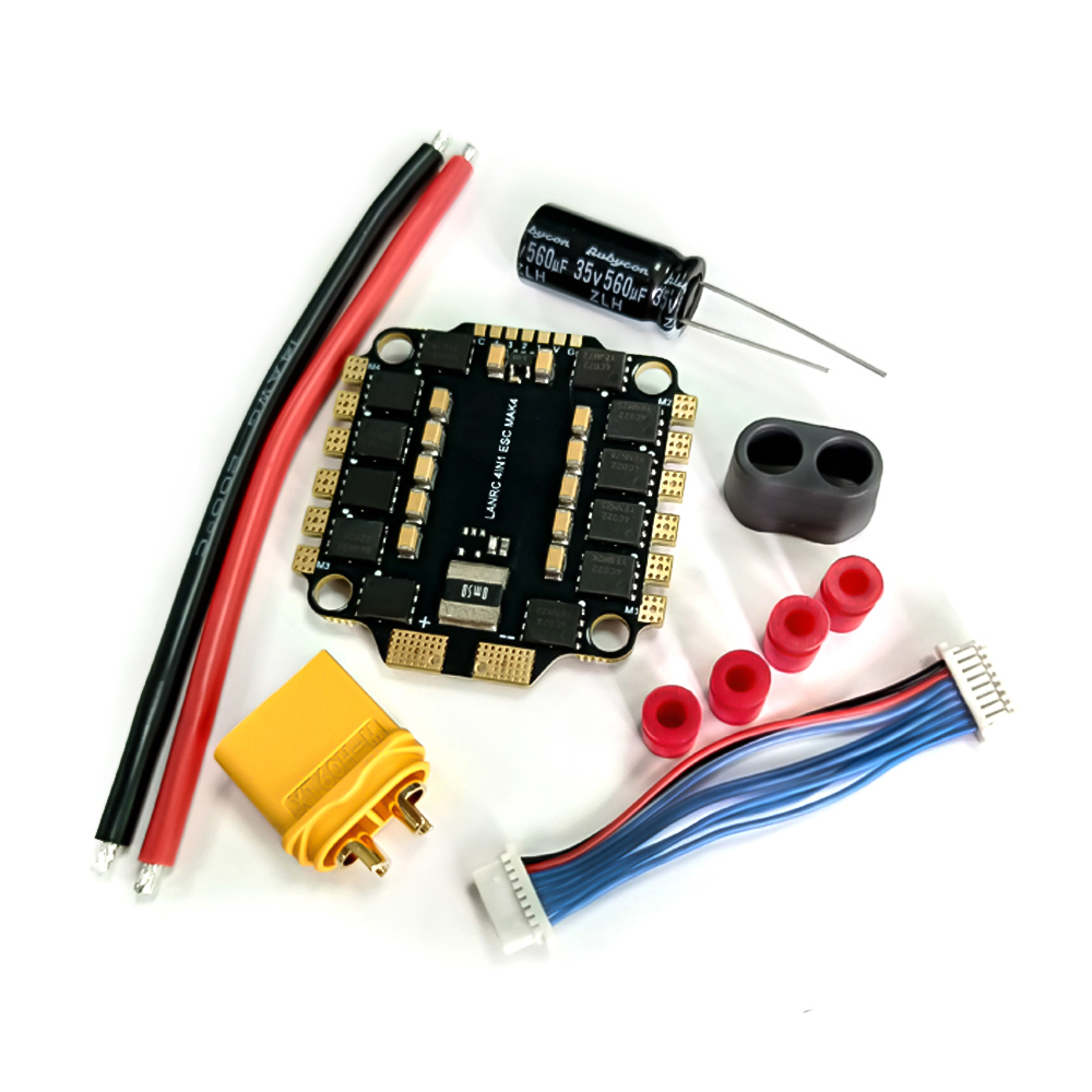 ESC BLHELI_S 45A 60A 4 en 1, E - Fpv Drone Esc reseña y precio