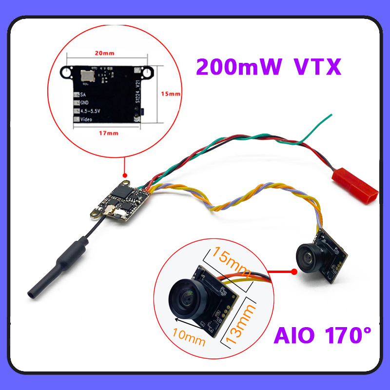SLONWAKE 5,8G 1200TVL cámara F - Fpv Drone Receiver reseña y precio